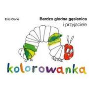 Książki edukacyjne - Tatarak Bardzo głodna gąsienica i przyjaciele. Kolorowanka + fartuszek - Eric Carle - miniaturka - grafika 1