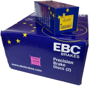 Przednie klocki YellowStuff + NAWIERCANE NACINANE tarcze hamulcowe EBC seria GD Ford F-150 2010- - Tarcze hamulcowe - miniaturka - grafika 6