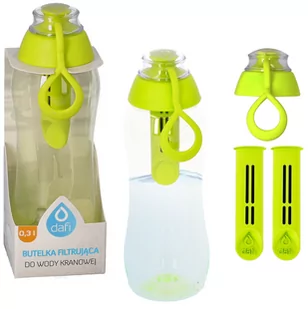Butelka Filtrująca Dafi Soft 0,3L + 3 Filtry Zielona - Butelki filtrujące - miniaturka - grafika 1