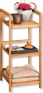 Kesper Regał łazienkowy z 3 półkami, bambusowy, KESPER - Regały - miniaturka - grafika 1