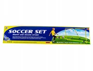 Piłki dla dzieci - Bramka Piłkarska 154cm Zestaw Piłka Pompka - miniaturka - grafika 1