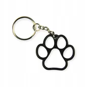 Dekoracje domu - Breloczek Łapa Psa Kota Brelok łapka Biały - miniaturka - grafika 1