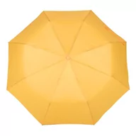 Parasole - Parasol damski Blue Drop automatyczny składany żółty - miniaturka - grafika 1