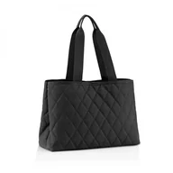 Torebki damskie - Torba Rhombus black Classic shopper L Reisenthel - miniaturka - grafika 1