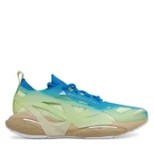 Buty sportowe damskie - Buty do biegania adidas by Stella McCartney Solarglide Allover Print JS0267 Granatowy - miniaturka - grafika 1