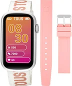 Smartwatch - Tous 200351087 biały fashion dodatkowy pasek - miniaturka - grafika 1