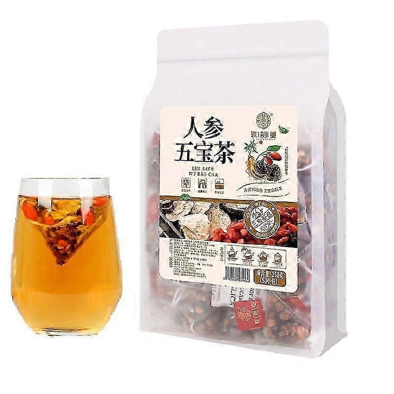 1-3 torebki New Żeń-szeń Five Treasure Tea Herbata ziołowa 250g 1 worek 50 szt.