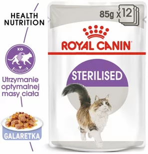Royal Canin Adult Sterilised w galaretce - 24 x 85 g - Mokra karma dla kotów - miniaturka - grafika 1