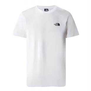 Koszulka męska The North Face SS Simple Dome Tee - White - M - Koszulki męskie - miniaturka - grafika 1