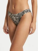 Stroje kąpielowe - Seafolly Dół od bikini C Shells 40305-328 Czarny - miniaturka - grafika 1