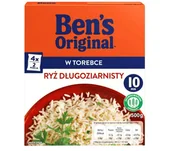 Ryż - Ryż Długoziarnisty w torebkach 500 g BEN'S ORIGINAL bez glutenu - miniaturka - grafika 1