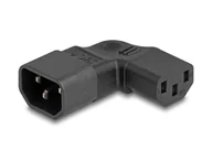 Adaptery i przejściówki - DeLOCK 80474 zmieniacz płci / kabli IEC 60320 C14 IEC 60320 C13 Czarny - miniaturka - grafika 1