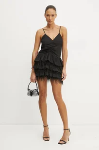Silvian Heach sukienka MARYSE kolor czarny mini prosta CVA24043VE - Sukienki - miniaturka - grafika 1