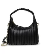 Torebki damskie - Steve Madden Torebka Bgeneve SM13001396-02002-BLK Czarny - miniaturka - grafika 1