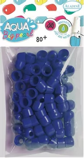 Aladine Koraliki, aqua big pearl, granatowe, 80 sztuk - Scrapbooking - miniaturka - grafika 1