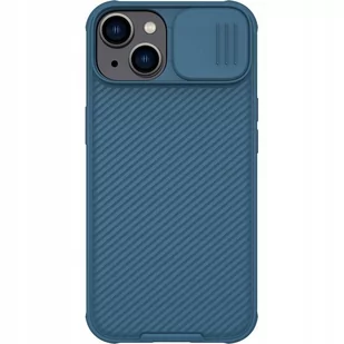 Nillkin CamShield Pro Magnetic Case etui iPhone 14 Plus pokrowiec osłona na aparat kamerę niebieski (z MagSafe) - Etui i futerały do telefonów - miniaturka - grafika 1