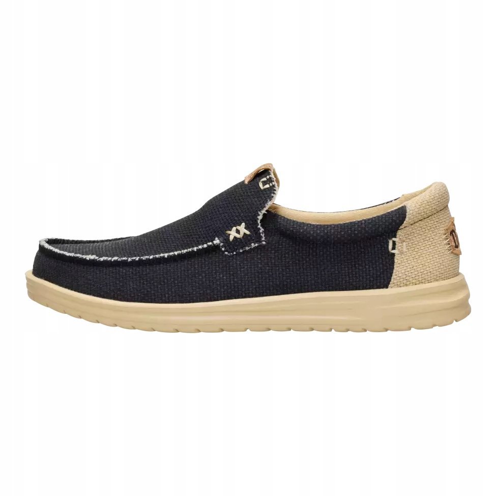 HeyDude Męskie Lekkie Mokasyny Buty Półbuty Wsuwane Mikka Braided 46