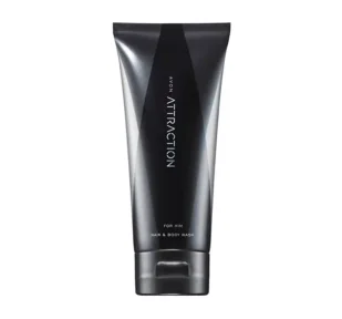 AVON ATTRACTION FOR HIM PERFUMOWANY ŻEL 2W1 DO MYCIA CIAŁA I WŁOSÓW 200ML - Żele pod prysznic dla mężczyzn - miniaturka - grafika 1