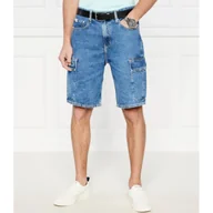 Spodenki męskie - CALVIN KLEIN JEANS Jeansowe szorty 90'S Cargo | Loose fit - miniaturka - grafika 1