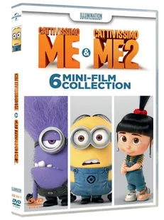 Despicable Me 1-2 (Jak ukraść księżyc / Minionki rozrabiają) - Kino familijne DVD - miniaturka - grafika 1