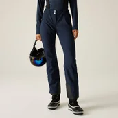 Spodnie narciarskie - Dare 2b Spodnie narciarskie damskie z membraną z szelkami Diminish Granatowy, Rozmiar: 34 - miniaturka - grafika 1