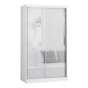 Helvetia Szafa LONDON LUX GB 120 cm Biały 2497KE54 - Szafy - miniaturka - grafika 1