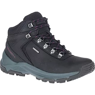 Buty trekkingowe damskie - Merrell Damskie buty trekkingowe Erie Mid Ltr Wp, wielokolorowa - czarny - 41 EU - grafika 1