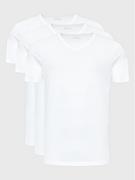 Koszulki męskie - Boss Komplet 3 t-shirtów Classic 50475285 Biały Regular Fit - miniaturka - grafika 1