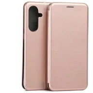 Etui i futerały do telefonów - Beline Etui Book Magnetic Samsung A36 różowo-złoty/rose gold - miniaturka - grafika 1
