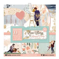 Scrapbooking - Zestaw papierów z kolekcji Love Story, 22 strony - miniaturka - grafika 1