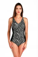 Stroje kąpielowe - 3319 Wyszczuplający kostium kąpielowy S SPIN - miniaturka - grafika 1