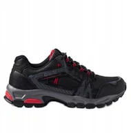 Buty trekkingowe męskie - Big Star MM174285 Męskie Buty Trekkingowe Czarne Wytrzymałość i Komfort n - miniaturka - grafika 1