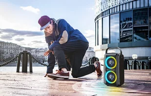 Głośnik bezprzewodowy Bluetooth W-KING T9 60W (czarny) - Głośniki i kolumny Głośnik bezprzewodowy Bluetooth W-KING T9 60W (czarny) - Głośniki i kolumny - miniaturka - grafika 8