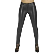 Legginsy - Legginsy damskie push-up BAS BLEU Leila Black, Czarny, M - miniaturka - grafika 1