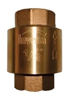 Zawory i kraniki - Invena Zawór zwrotny YORK 1/2" element zamykający mosiądz - ZZ-14-015 - miniaturka - grafika 1