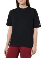 Koszulki i topy damskie - Champion T-Shirt Damski, Czarny, L - miniaturka - grafika 1