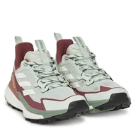 Buty trekkingowe damskie - Trekkingi adidas Terrex Free Hiker 2.0 Low IH3745 Zielony - miniaturka - grafika 1