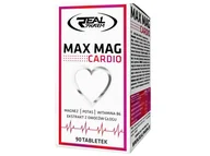 Witaminy i minerały dla sportowców - REAL PHARM Real Pharm Max Mag Cardio 90 tabs - miniaturka - grafika 1