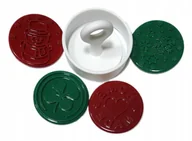 Formy do ciast - Stempel Forma do ciastek KITCHEN CLUB średnica 5,5 cm - miniaturka - grafika 1