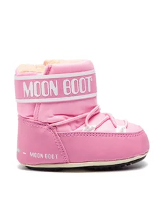 Moon Boot Śniegowce Crib 2 34010200004 Różowy - Buty dla dziewczynek - miniaturka - grafika 1