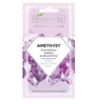 Bielenda Crystal Glow AMETHYST KRYSZTAŁOWY PEELING GRUBOZIARNISTY 8g - Peelingi do ciała - miniaturka - grafika 2