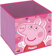 Pojemniki na zabawki - Materiałowy pojemnik na zabawki Świnka Peppa - miniaturka - grafika 1