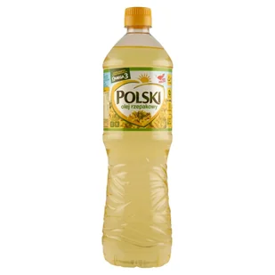 Bakoma Polski olej rzepakowy 1 l - Olej spożywczy - miniaturka - grafika 1