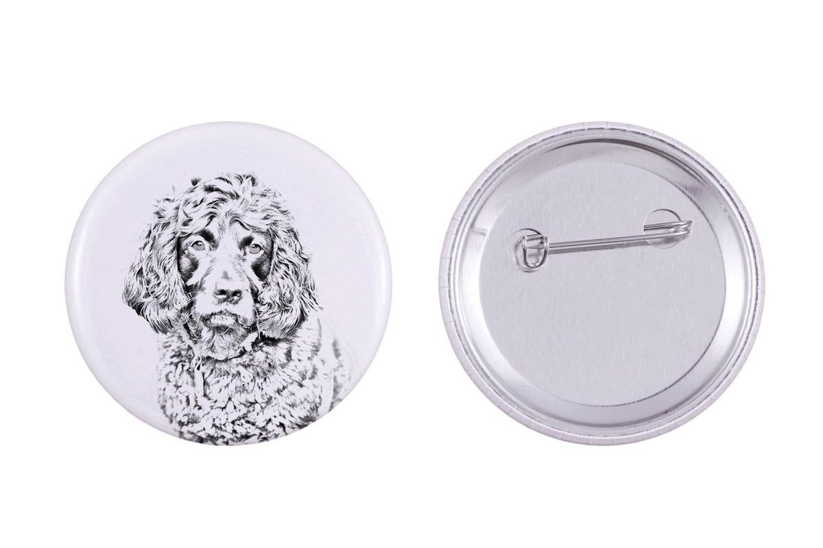 Boykin Spaniel - przypinka z twoim psem, dodaj własne foto, marka Art-Dog