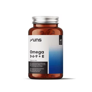UNS Omega 3-6-9 + E 60vegcaps - Witaminy i minerały dla sportowców - miniaturka - grafika 1