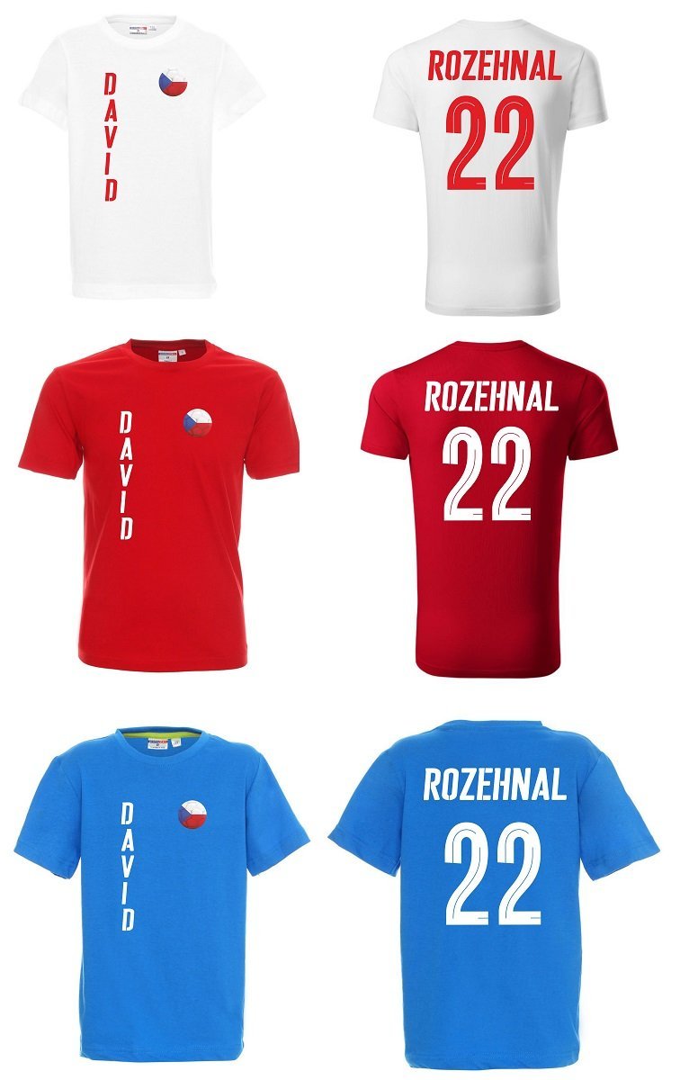 Koszulka CZECHY DAVID ROZEHNAL 22