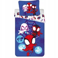 Pościel dla dzieci - Pościel Marvel Spidey 140x200 Superbohaterowie w Akcji - miniaturka - grafika 1