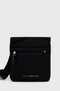 Tommy Hilfiger saszetka kolor czarny AM0AM12216 - Torby męskie - miniaturka - grafika 1