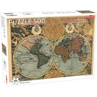 Puzzle - Tactic Puzzle Old Map of the World 500 - - miniaturka - grafika 1