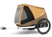 Przyczepki rowerowe - Croozer Dog Mikke Dog Trailer, żółty  2022 Przyczepki dla psów - miniaturka - grafika 1